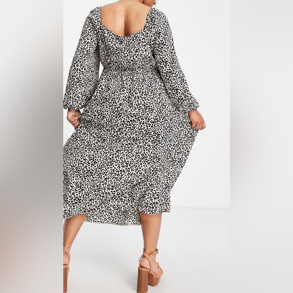 ASOS Curve Dresses & Skirts - ASOS Curve midi/maxi dress - animal print